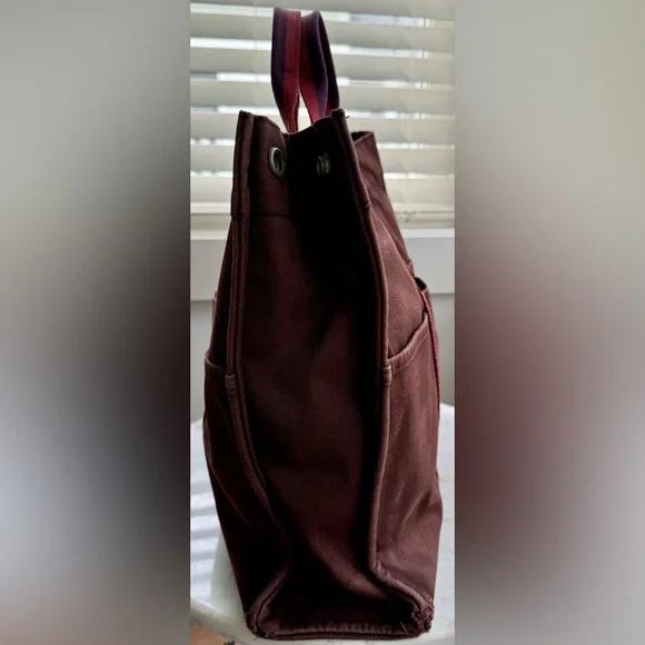 Hermes Fourre Tout MM Canvas Bag - Picture 2 of 8